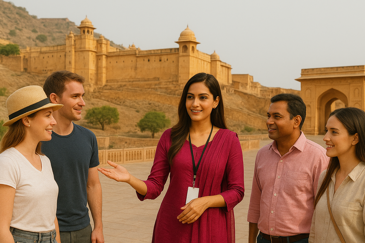 Female Tourist Guide